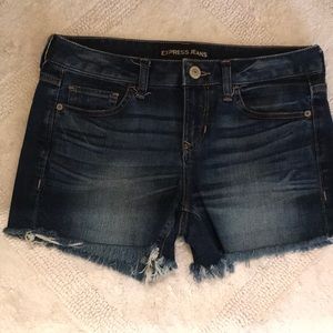 Express Denim Shorts